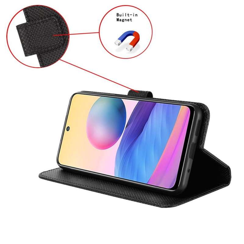 For vivo V27e / S16e Diamond Texture Leather Phone Case(Black)