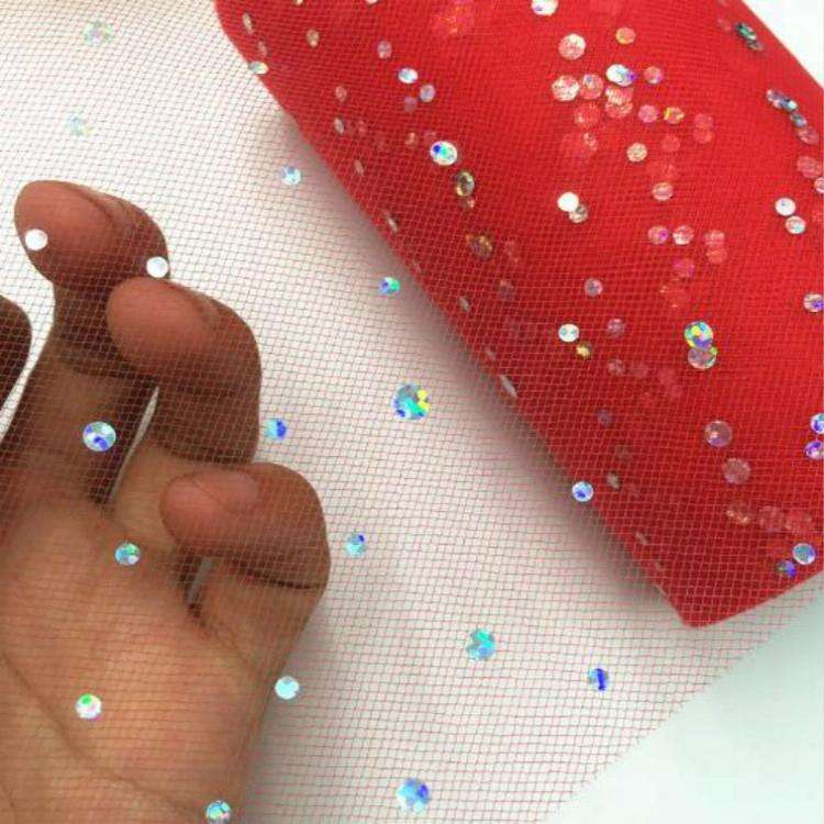Tulle Roll 25 Yards 13cm Organza Laser Crafts Wedding Decoration Tulle Birthday Party Supplies(Si...