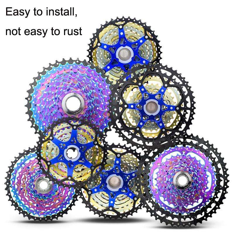 VG Sports Split Mountain Bike Lightweight Cassette Flywheel, Style:10 Speed 42T