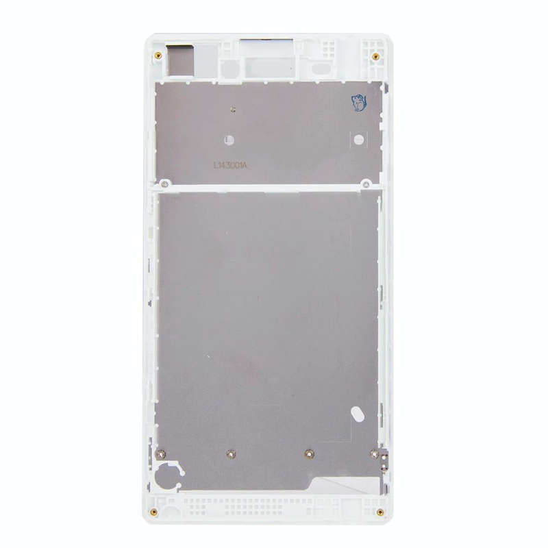 Front Housing  with Adhesive Sticker for Sony Xperia T3(White)