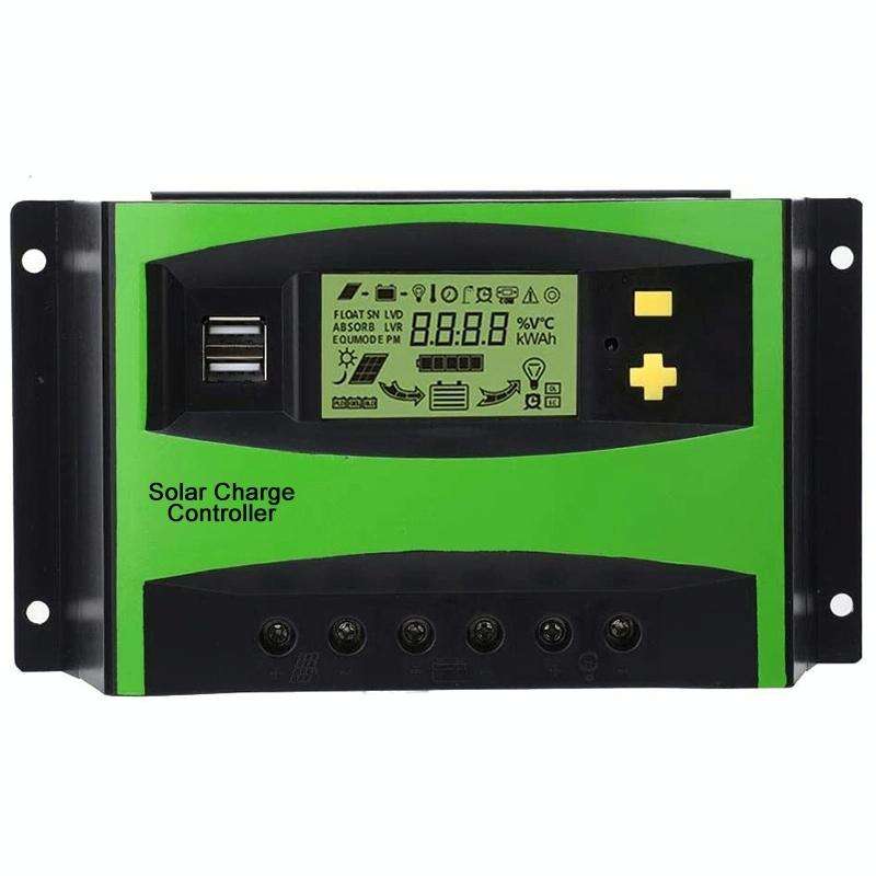 20A 12V/24V AUTO PWM Solar Charge Controller USB Output Solar Controller
