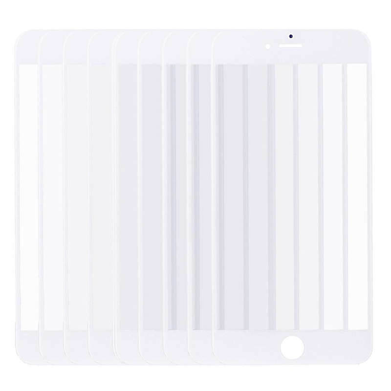 10 PCS for iPhone 6s Front Screen Outer Glass Lens