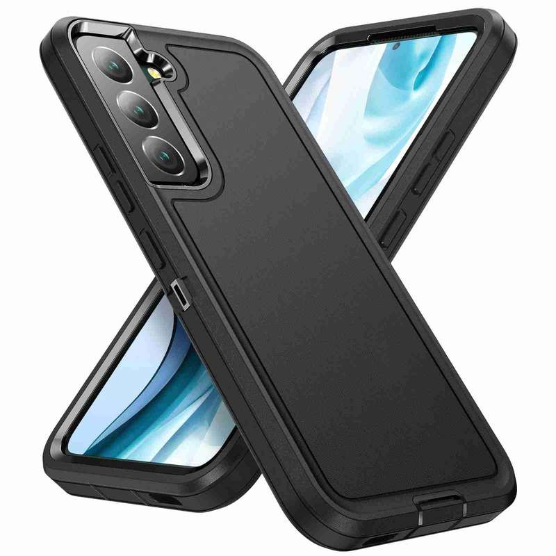For Samsung Galaxy S22 5G Life Waterproof Rugged Phone Case(Black)