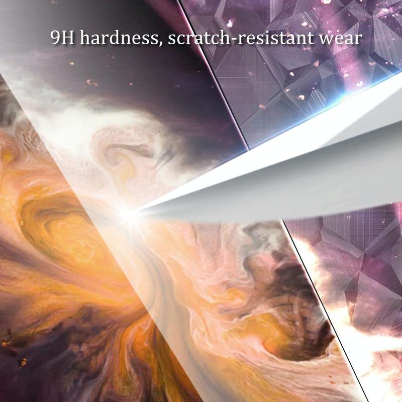 For Samsung Galaxy A53 Marble Pattern Glass Protective Phone Case(Pink)