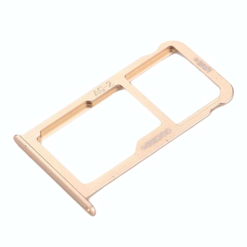 For Huawei P10 SIM Card Tray & SIM / Micro SD Card Tray(Gold)