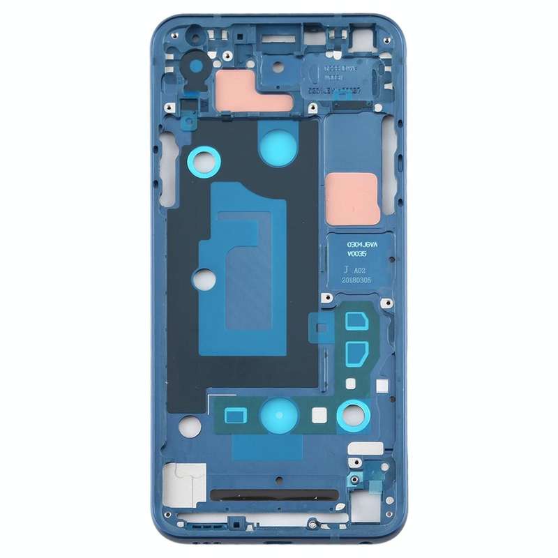 Front Housing LCD Frame Bezel Plate for LG Q7 / Q610 / Q7 Plus / Q725 / Q720 / Q7A / Q7 Alpha(Dar...