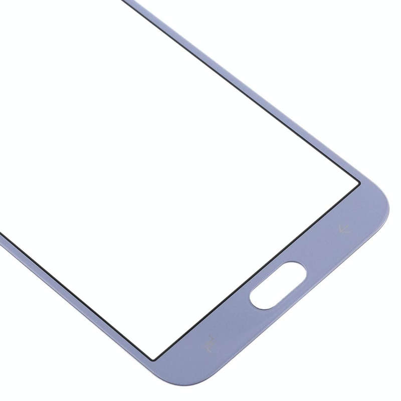 For Samsung Galaxy J4 (2018) 10pcs Front Screen Outer Glass Lens (Blue)