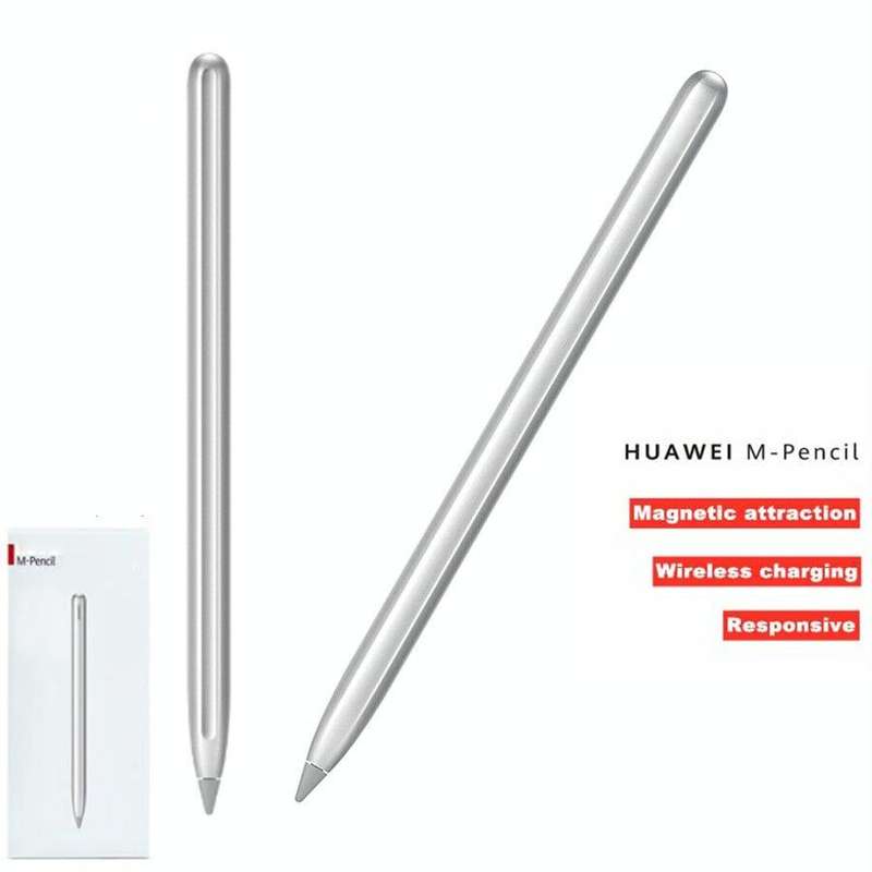 Original Huawei M-Pencil 160mm Stylus Pen + 2 Spare Nibs Set for Huawei MatePad Pro / MatePad(Sil...