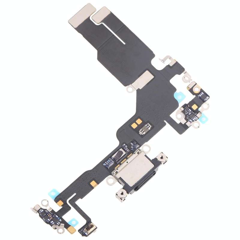 For iPhone 15 Original Charging Port Flex Cable (Black)