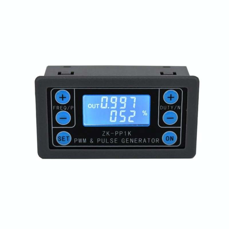 ZK-PP1K PWM Signal Generator 1Hz-150KHz PWM Pulse Frequency Duty Cycle Adjustable Square Wave Gen...