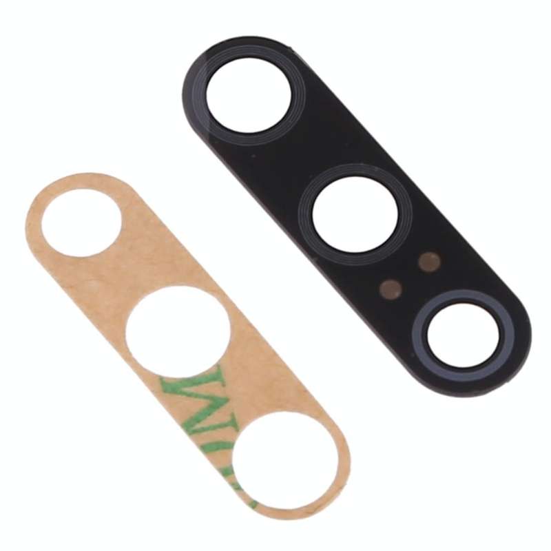 10 PCS Back Camera Lens & Adhesive for Xiaomi Mi 9 SE(Black)