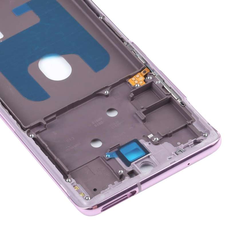 For Samsung Galaxy S20 FE Middle Frame Bezel Plate With Accessories (Purple)