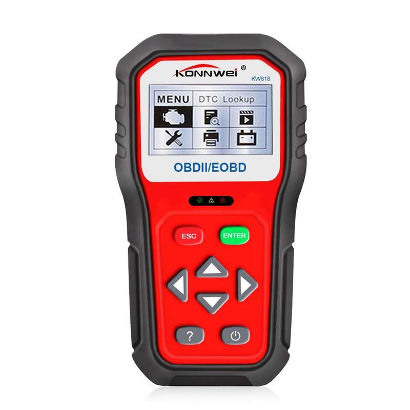KONNWEI KW818 EOBD / OBDII Car Auto Diagnostic Scan Tools CAN Code Reader Scanner (Only for 12V G...