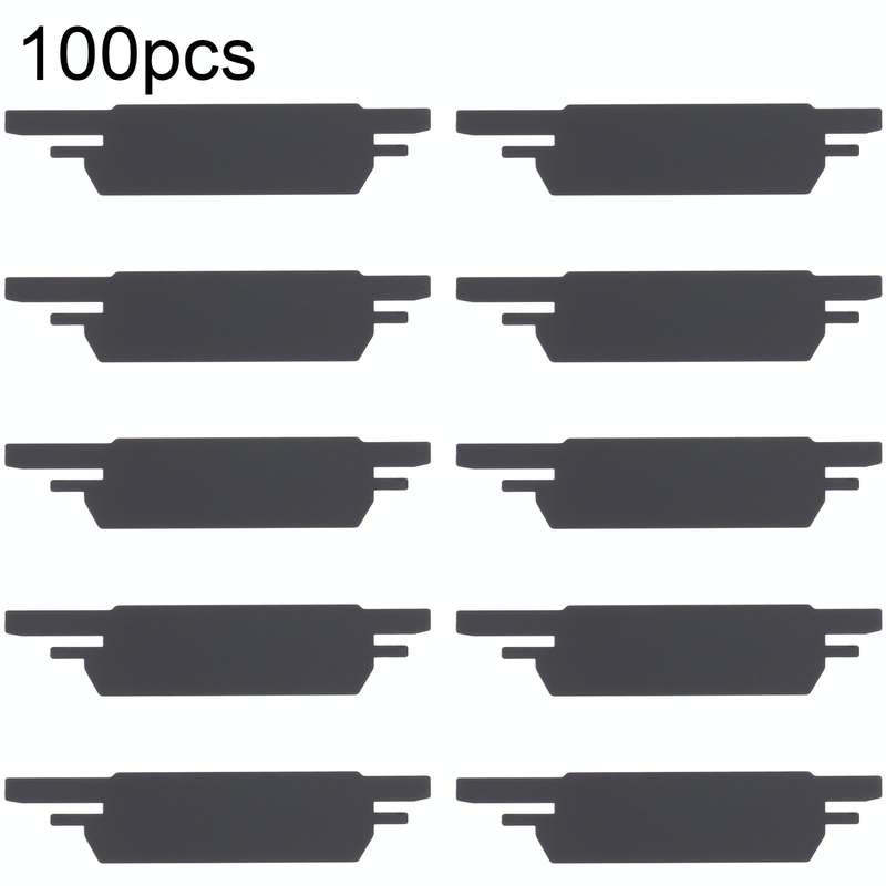 For iPhone 12 mini / 13 mini 100set Battery Black Adhesive Strip Sticker