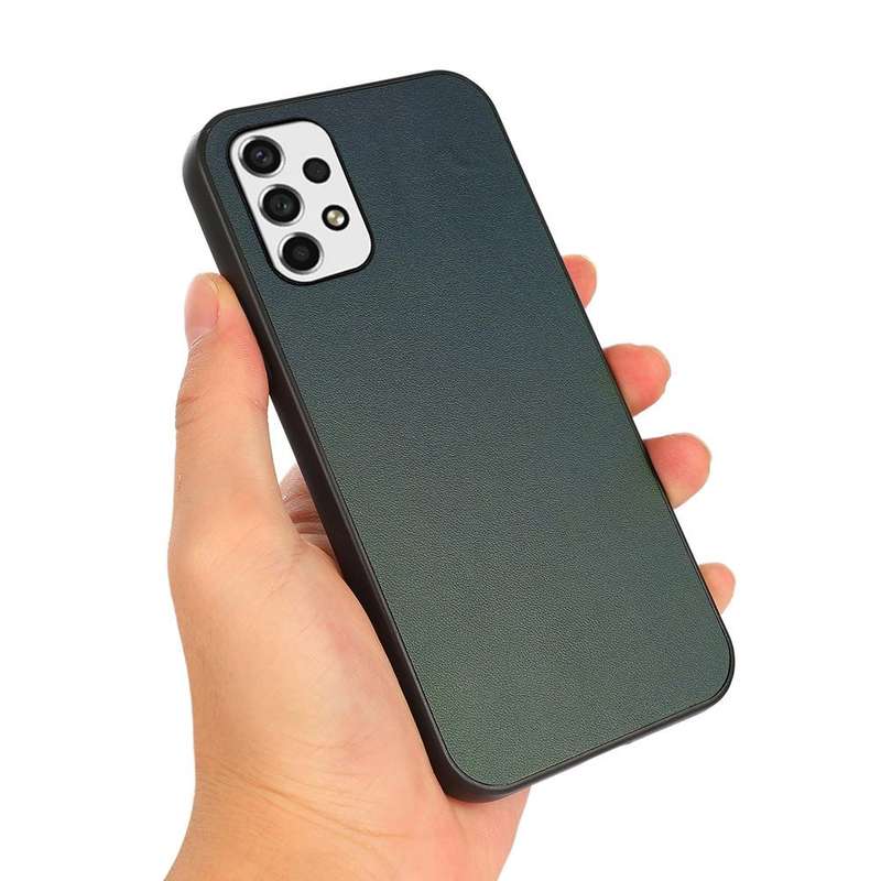 For Samsung Galaxy A53 5G Sheep Texture Leather Phone Case(Green)