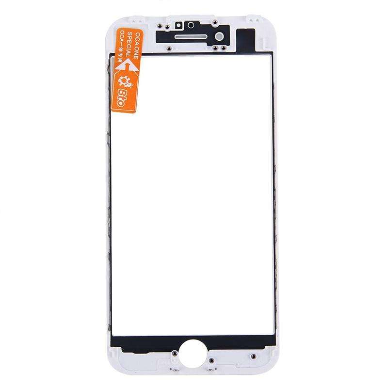 Front Screen Outer Glass Lens with Front LCD Screen Bezel Frame & OCA Optically Clear Adhesive fo...