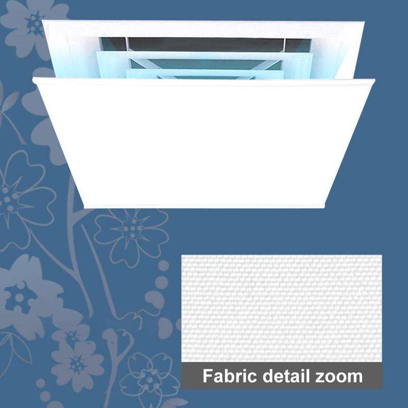 Central Air Conditioning Wind Shield Wall-Mounted Anti Direct Blowing Windshield, Size:45x45cm(Bl...