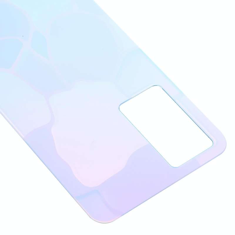 For vivo Y75 4G 2022/V23e Glass Battery Back Cover (Blue)