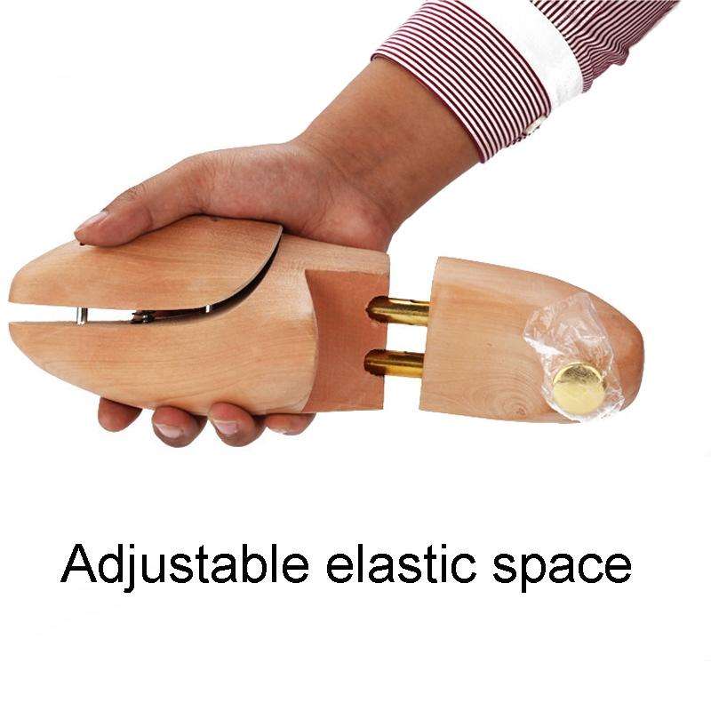 1pair Dutchwood Shoe Stretcher Expander Adjustable Anti-Wrinkle Shoe Last, Size: 45/46