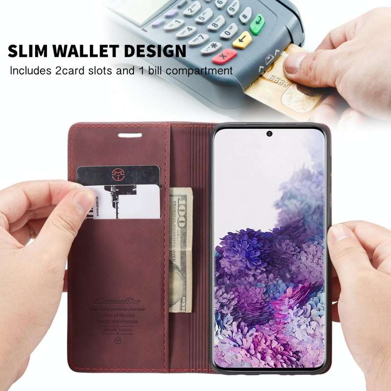 For Galaxy S20 CaseMe Multifunctional Horizontal Flip Leather Case, with Card Slot & Holder & Wal...