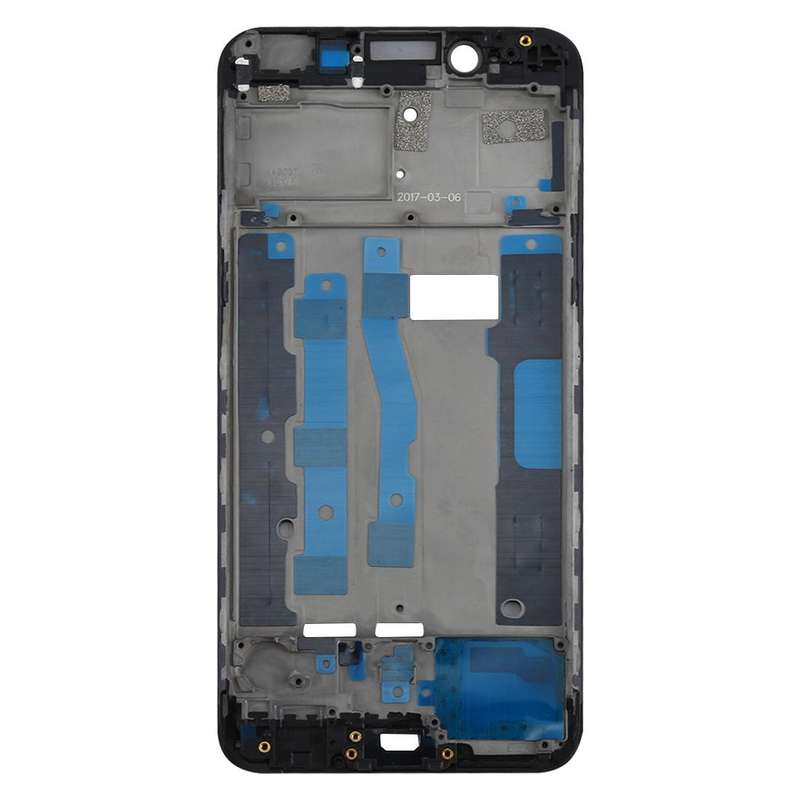 For OPPO R9sk Front Housing LCD Frame Bezel Plate  (Black)