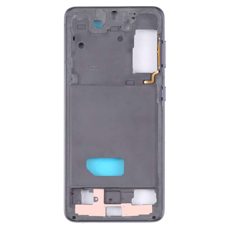 For Samsung Galaxy S21 5G SM-G991B Middle Frame Bezel Plate (Black)