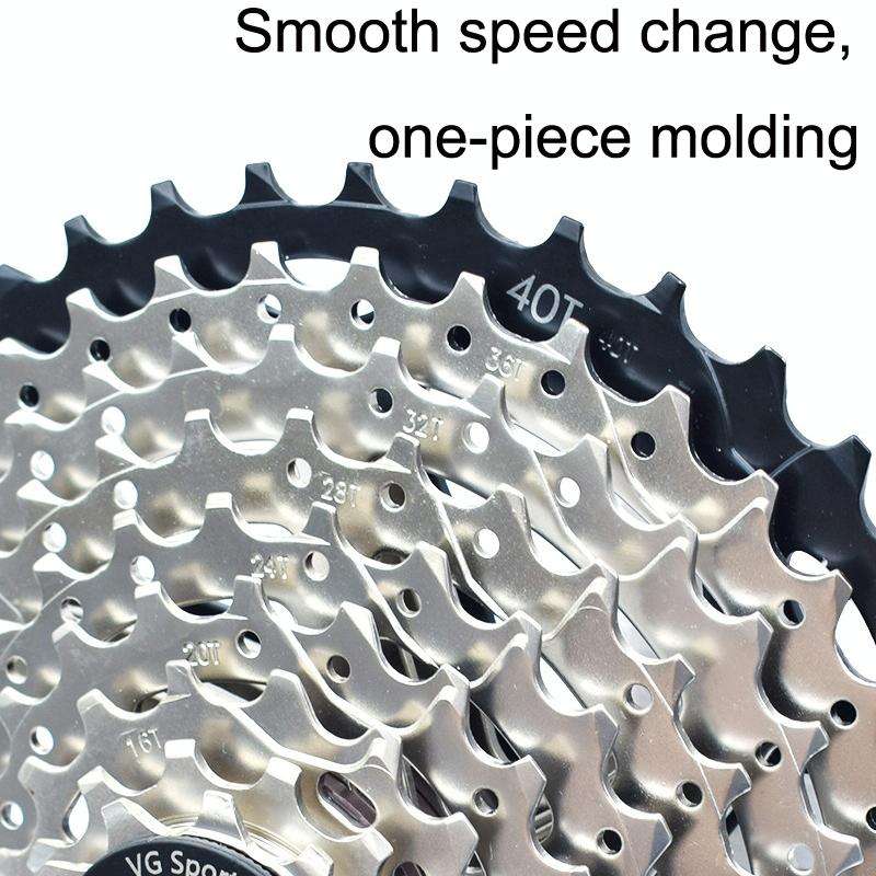 VG SPORTS Bicycle Lightweight Wear -Resistant Flywheel 9 Speed Highway 11-32T