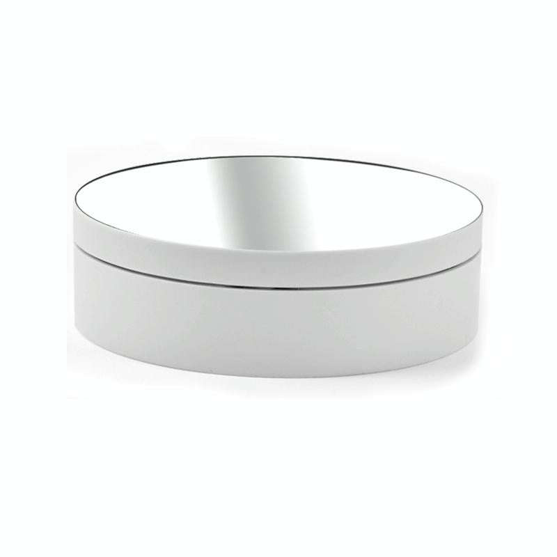 12cm 360 Degree Rotating Turntable Mirror Electric Display Stand Video Shooting Props Turntable, ...