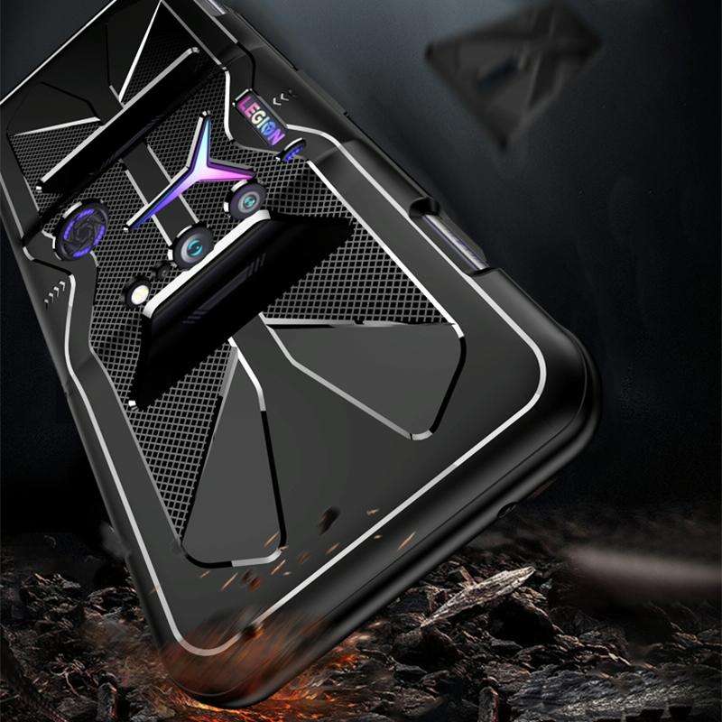 For Lenovo Legion 2 Pro TPU Cooling Gaming Phone All-inclusive Shockproof Case(Navy Blue)