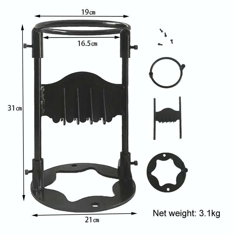 Firewood Kindling Splitter Manual Log Splitter with Carbon Steel Cutter Head, Model: Detachable B...
