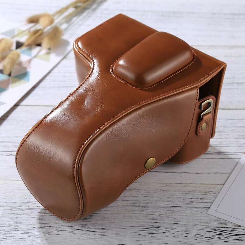 Full Body Camera PU Leather Case Bag for Nikon D5300 / D5200 / D5100 (18-55mm / 18-105mm / 18-140...