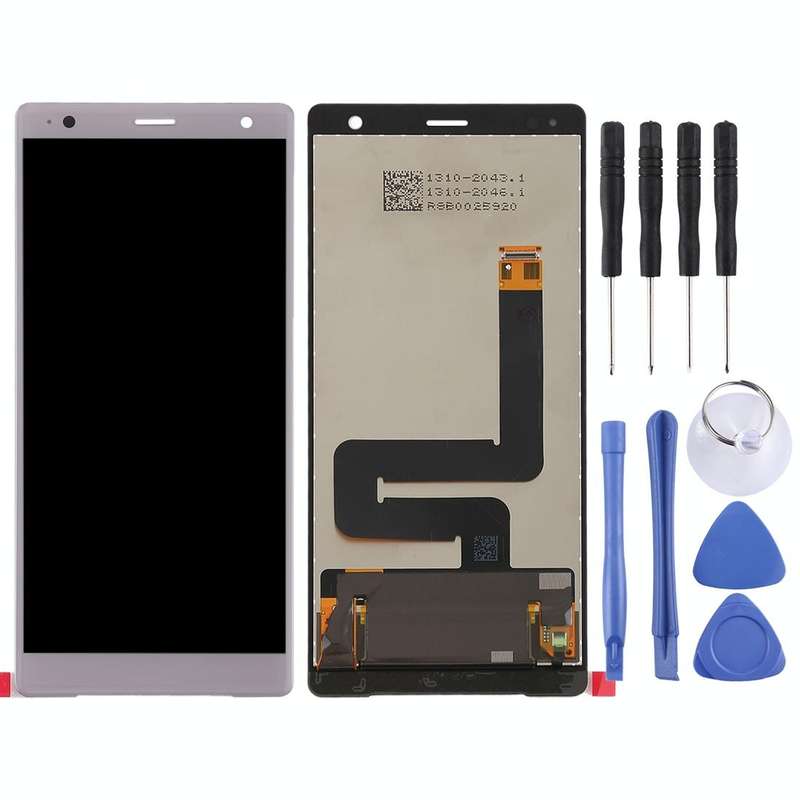 Original LCD Screen for Sony Xperia XZ2 with Digitizer Full Assembly(Purple)