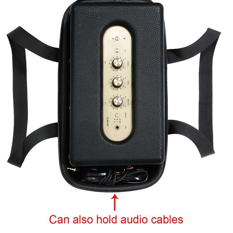 For Marshall Kilburn II / ACTON II Shockproof and Drop-proof Speaker Storage Bag(Black)