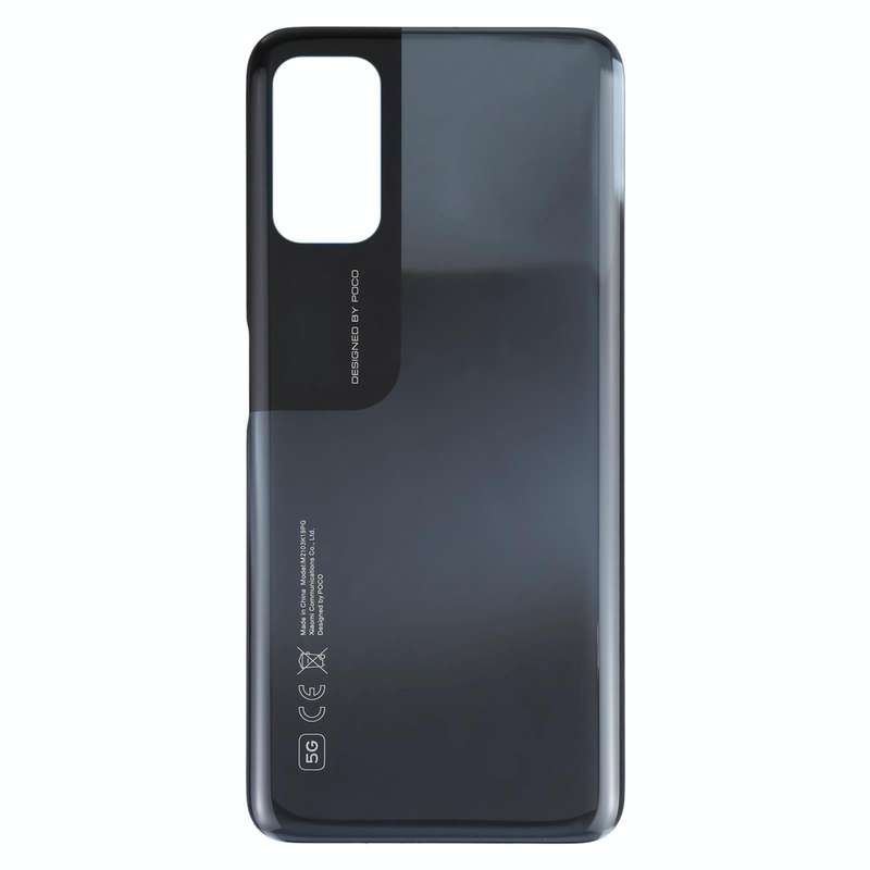 Original Battery Back Cover for Xiaomi Poco M3 Pro 5G M2103K19PG, M2103K19PI(Black)