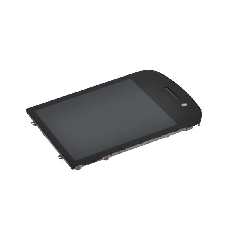 Original LCD Screen for BlackBerry Q10 Digitizer Full Assembly with Frame(Black)