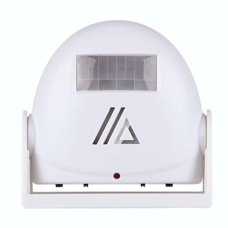 5301 Wireless Infrared Motion Sensor Welcome Alarm Intelligent Greeting Warning Doorbell, IR Dist...