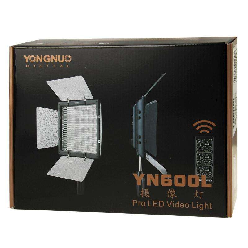YONGNUO YN600L 600 LED 5500K Color Temperature Adjustable LED Video Light for Canon / Nikon / Son...