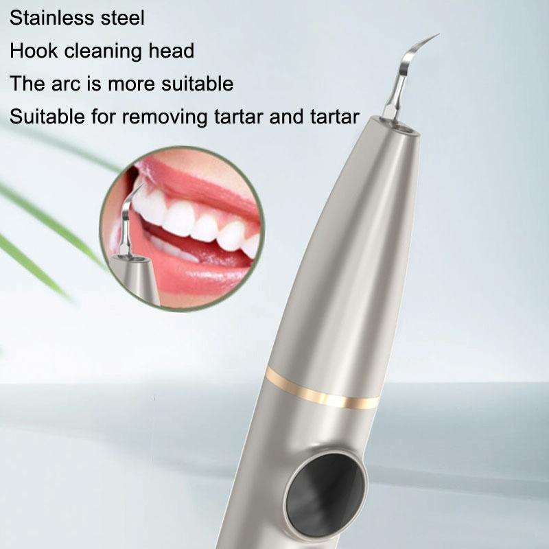Tartar and Calculus Remover Oral Cleaning Ultrasonic Scaler Electric Visual Scaler(Green)