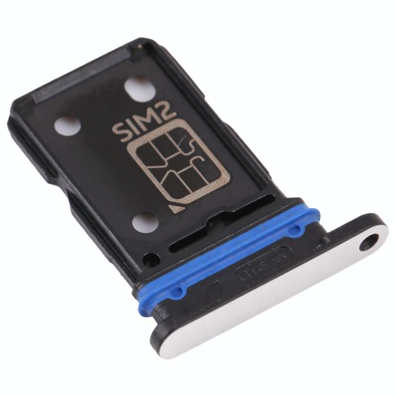For vivo X70 V2133A V2104 SIM Card Tray + SIM Card Tray (Silver)