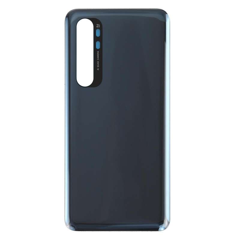 Original Battery Back Cover for Xiaomi Mi Note 10 Lite M2002F4LG M1910F4G(Black)