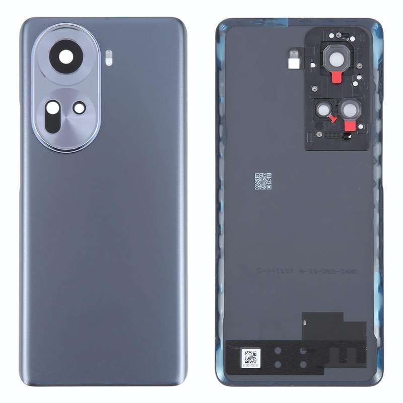 For OPPO Reno11 Global Original Battery Back Cover with Camera Lens Cover(Black)