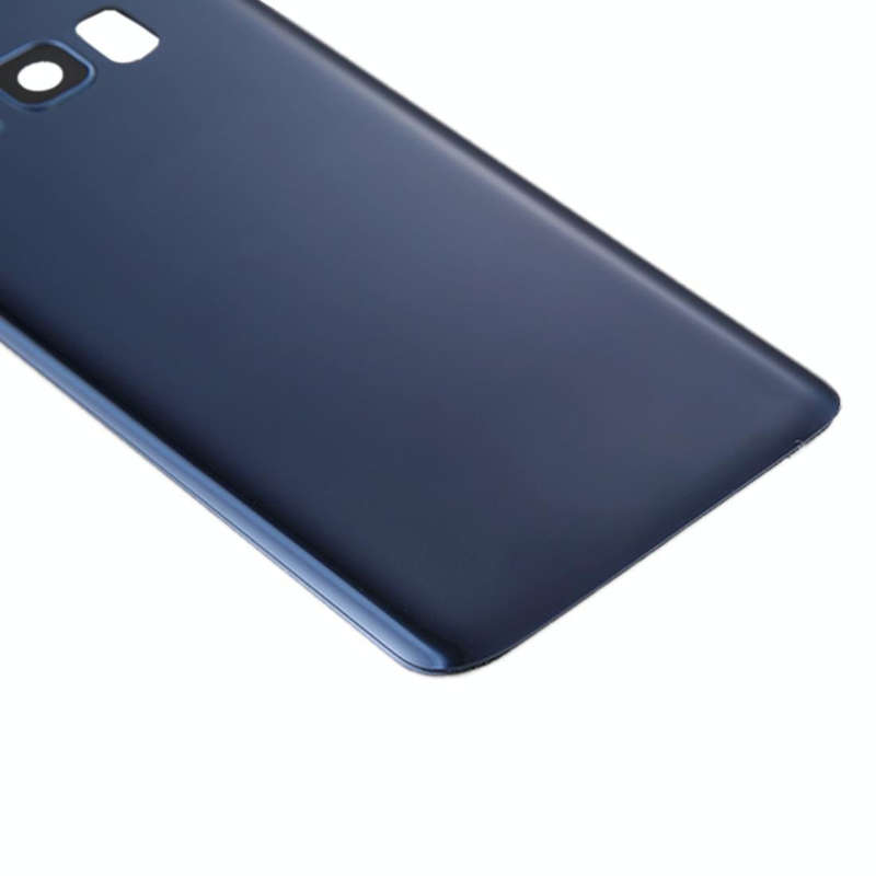 For Galaxy S8+ / G955 Battery Back Cover with Camera Lens Cover & Adhesive (Blue)
