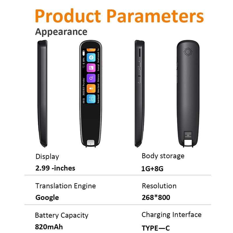 S7 Offline Scanning Translation Dictionary Pen Translation Pen 12 Language Mutual Translation Sca...
