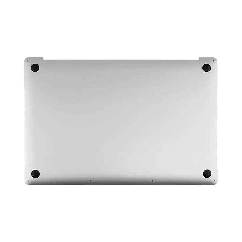 Bottom Cover Case for Macbook Pro Retina 15 inch A1990 2018 2019 EMC3215 EMC3359(Silver)
