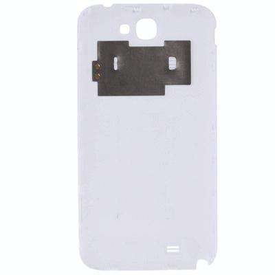 For Galaxy Note II / N7100 Original Plastic Back Cover with NFC (White)