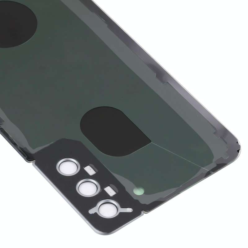 For Samsung Galaxy S21+ 5G Battery Back Cover with Camera Lens Cover (White)