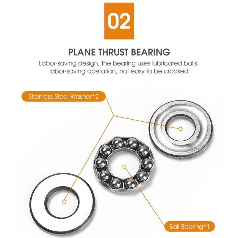 WEST BIKING Bicycle Headset Installation Removal Tools Bike Bottom Bracket Bearing Press Tool Bic...