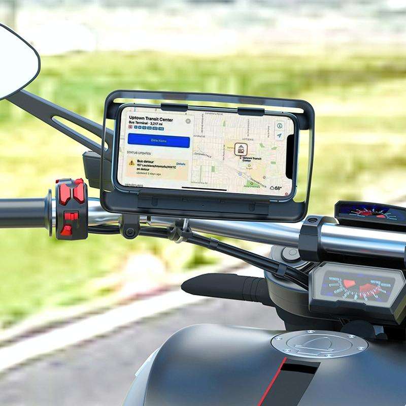 Off-road Car Sun Visor Mobile Phone Navigation Bracket, Style:Classic Handle Type