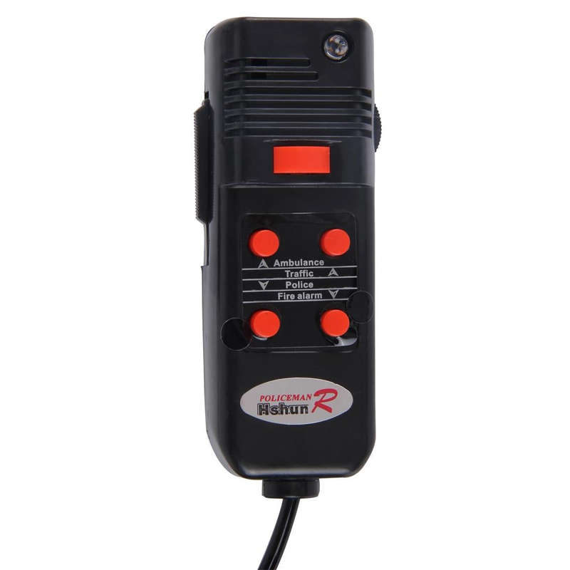 HJS-78005 12V 60W 300dB Car Electric Alarm Air Horn Siren Speaker 5 Sound Tone/ 3 Sound Tone Supe...