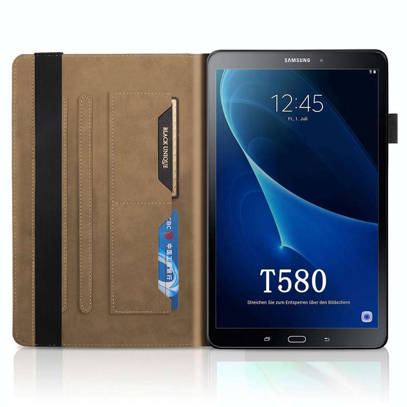 For Samsung Galaxy Tab A 10.1 (2016) T580/T585 Life Tree Series Horizontal Flip Leather Case with...
